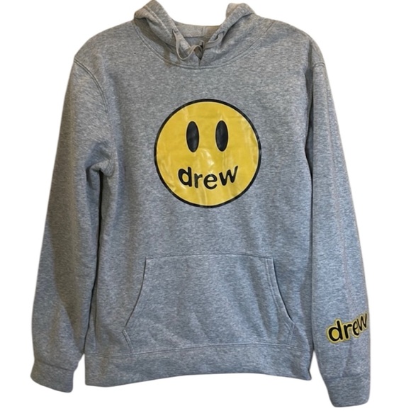 Drew House Smiley Face Hooded Sweatshirt - Picture 1 of 12